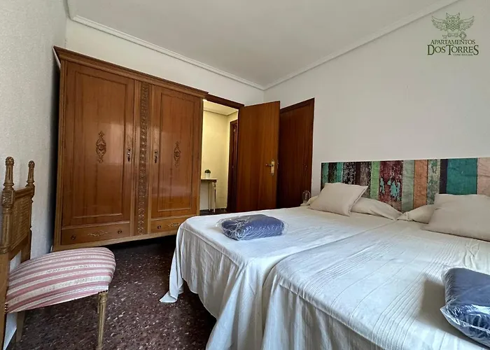 Apartamento Dos Torres Baldur Alfajería Parking Privado Gratis *