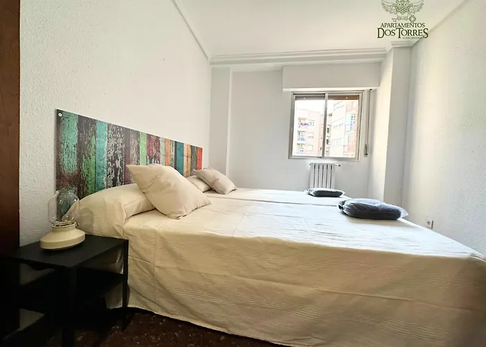 Dos Torres Baldur Alfajería Parking Privado Gratis Apartamento Saragoça